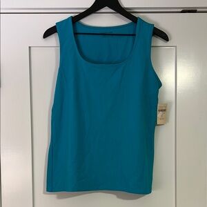 NWT Coldwater Creek Teal Tank Top